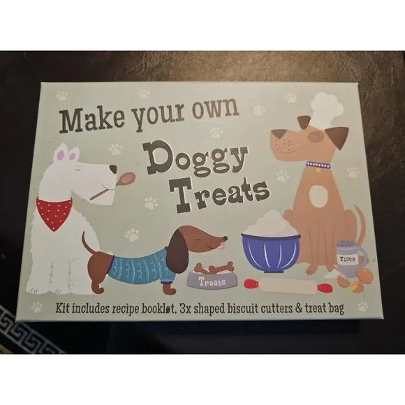 SOLD Make Your Own Dog Treats Kit With Dogtreat Recipes - UNUSED In Original Box - Picture 2 of 5